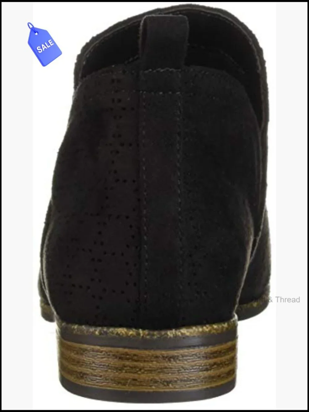 Women's Ankle Booties Slip On Low Heel Comfort Boots Round Toe Fall